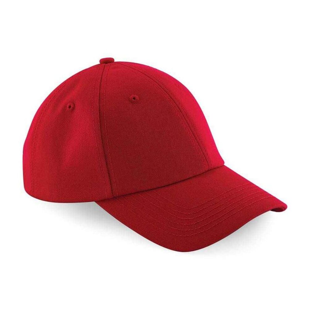 Beechfield Unisex Adult Authentic Baseball Cap / Classic Red